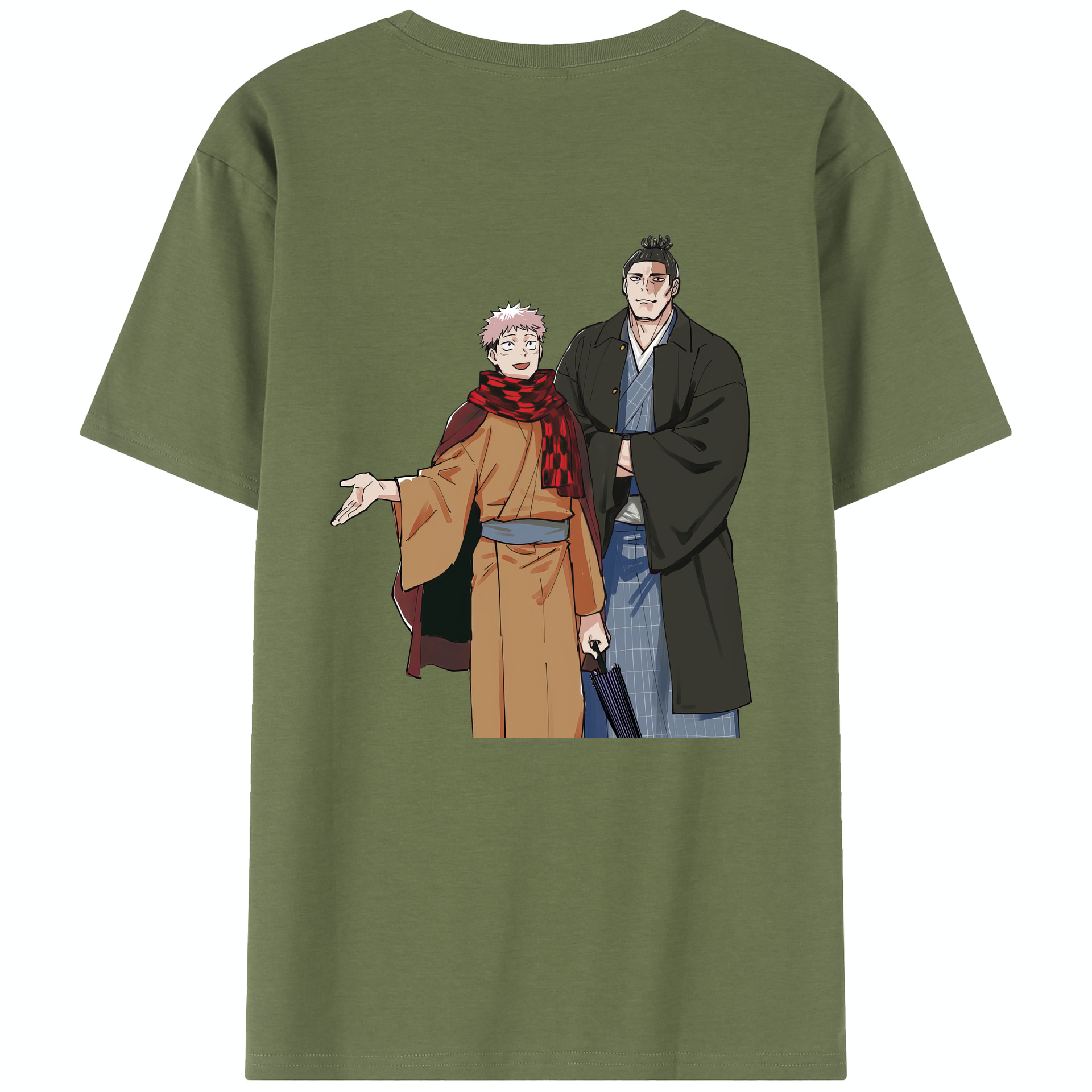 （画像用） 呪術廻戦 Jujutsu Kaisen 綿100％半袖Tシャツ（背面プリント）